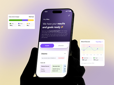 Intuitive UX Design for Next-Gen Health Apps ai app branding dashboard design functionality graphic design health health app healthtech illustration intuitive logo mobile app navigation saas ui uiux design ux ux design