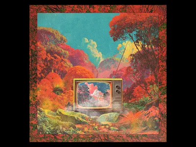 TRS: Audio/Visual album cover artwork cover art design downtempo graphic design kevlard music photoshop