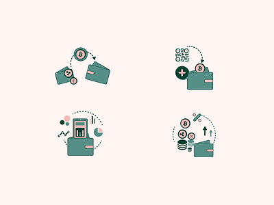 Crypto Spot Illustrations design graphic design illustration minimal vector