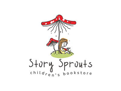 Story Sprouts branding graphic design logo