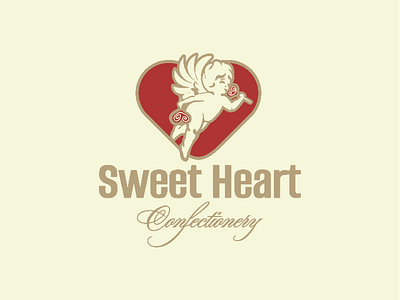 Sweet Heart brand branding design graphic design illustration logo typography vector