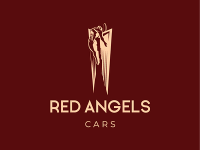 Red Angels branding design graphic design illustration logo typography vector