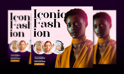 Iconic Fashion Social mn advertisement banner ads banner design banner designer branding branding design corporate design creative design design designpark14 graphic design logo poster design social media social media ads social media post social media post design