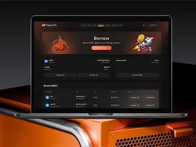 Borrow Crypto Vault & Lending Dashboard blockchainapp crypto crypto dashboard design crypto platform crypto wallet cryptofinance dashboard ui fintech investment app loan saas smartcontracts tradingui vault vault bridge vaults web app web design web3