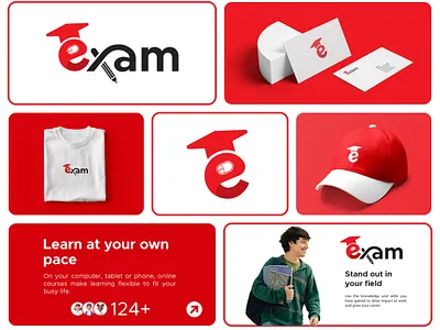 Education Logo And Brand Style Design academy logo app logo brand identity branding college creative logo education logo elearning logo logo design modern logo online lerning school logo university