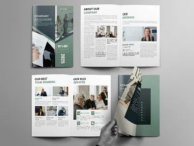 COMPANY BROCHURE foot ware landscape brochure