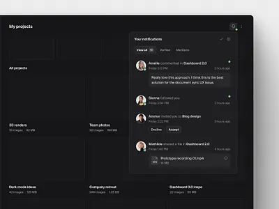 Your notifications — Untitled UI alerts modal notifications product design ui design user interface