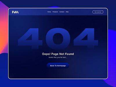 Daily UI Challenge DAY 07 - 404 Page Design dailyui design designing graphic design ui uidesign uiux userinterface userinterfacedesign ux