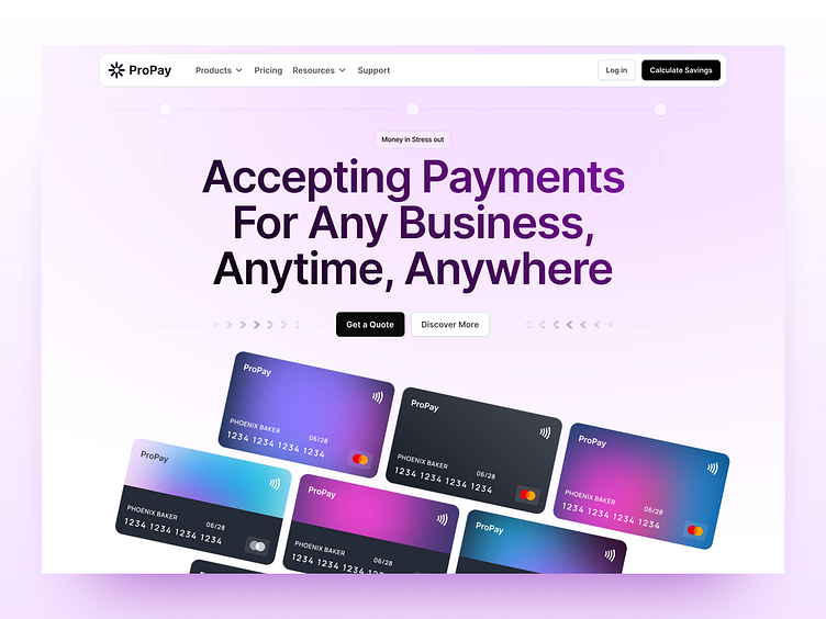 ProPay - Affordable Payment Solutions Website by Tanvir for Yscale ...