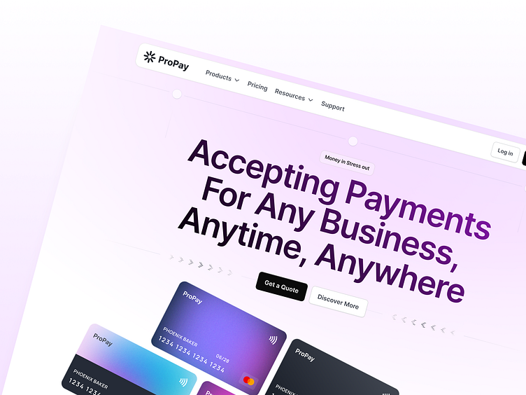 ProPay - Affordable Payment Solutions Website by Tanvir for Yscale ...
