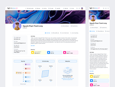 Educenter - Mona Media dashboard design lms ui ux