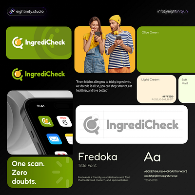 IngrediCheck Branding - Banners app branding design graphic design illustration typography ui