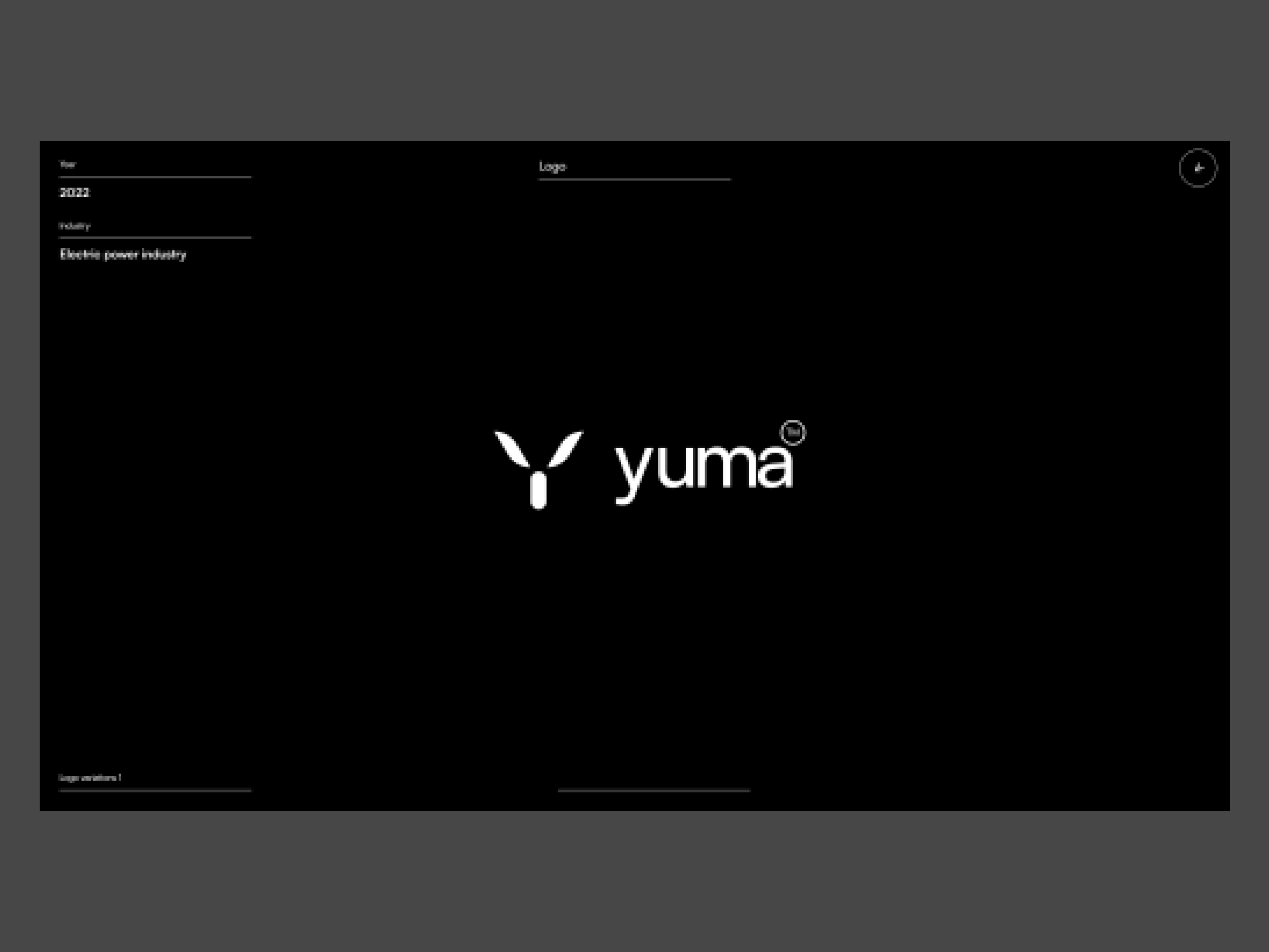 Electric Mobility Concept Store logo design version 2 brand branding clean design illustration logo marketing ui vector web webdesign