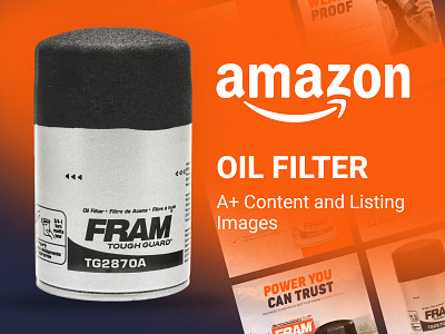 Oil Filter Amazon Listing and EBC Banner design a content amazon listing amazon product infographic ebc ebc banner listing image oil filter oil filter amazon listing oil filter banner oil filter design oil filter product infographic product infographic