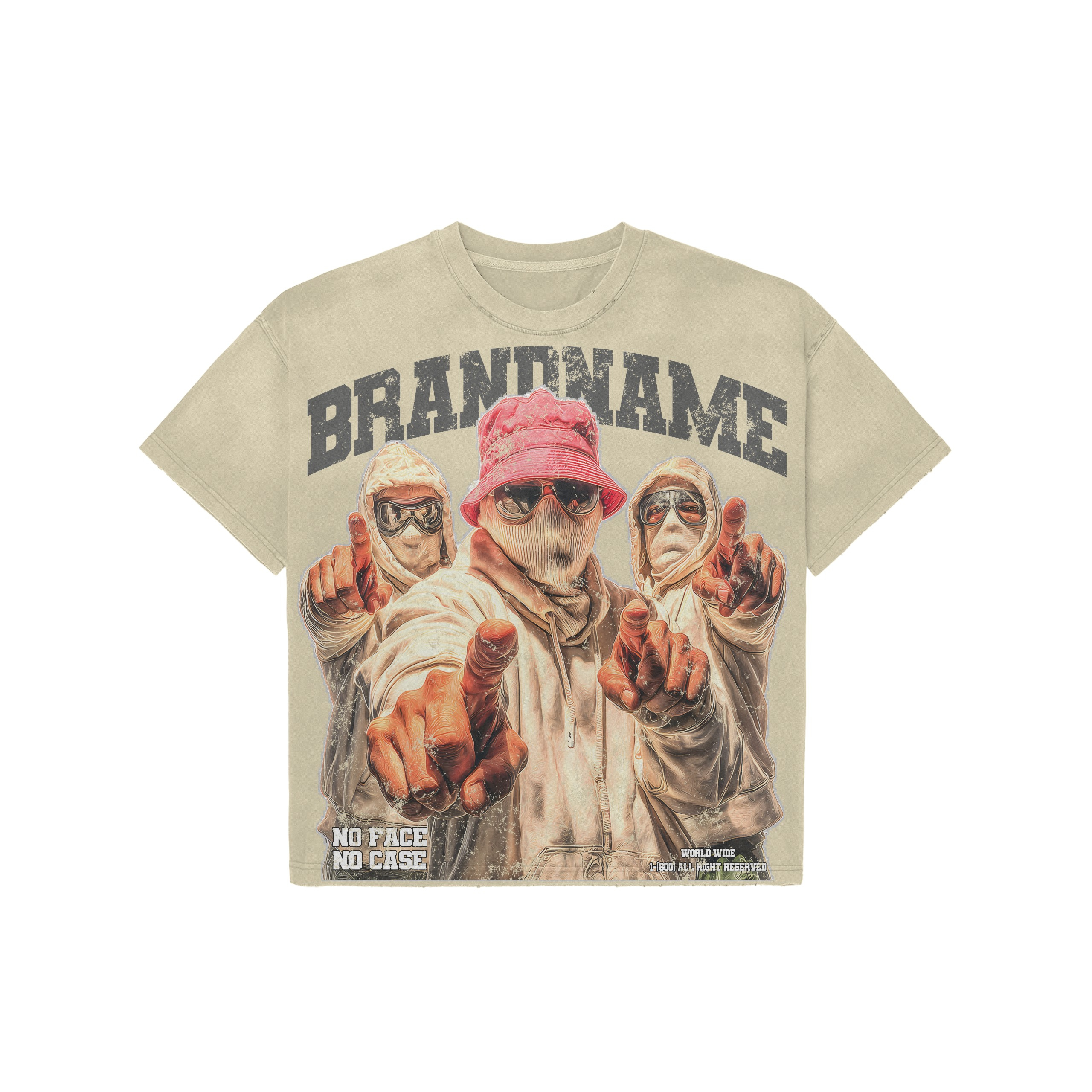 Example of Graphic Streetwear Clothing Brand Design