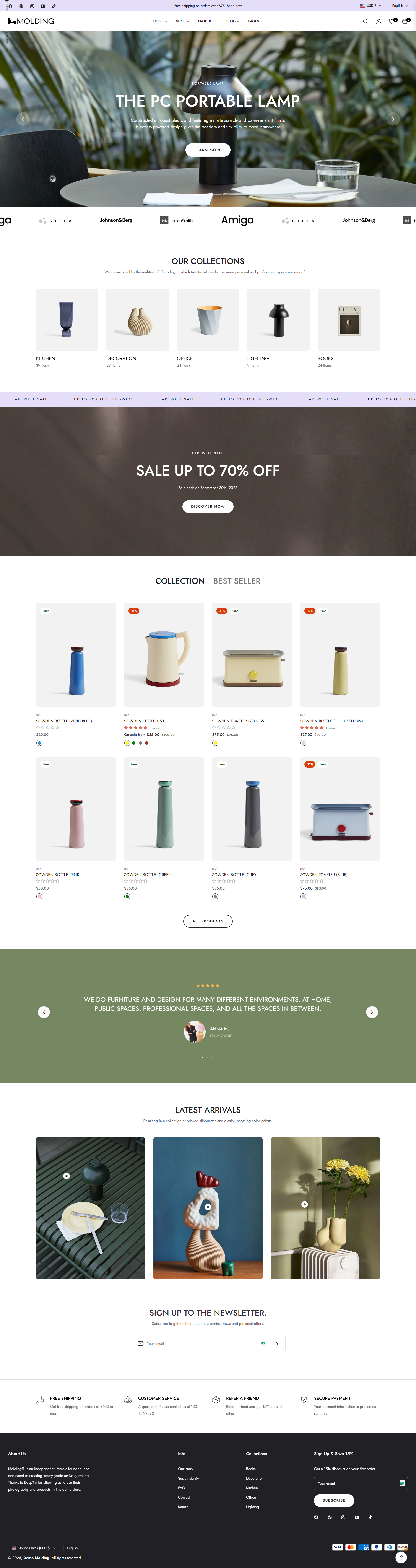 Shopify LAMP Store Design envato envato theme shopify shopify dropshipping shopify dropshipping websiter shopify store shopify store design shopify theme shopify theme design shopify website shopify website design website website design