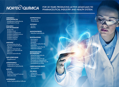 Anúncio 30 years 👩‍🔬 Nortec Química