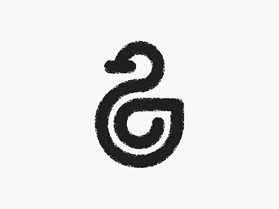 Duck symbol! bird birds brand branding drawing duck ducks icon illustration leaf logo logo design mark minimal monoline saas sketch stroke swan symbol