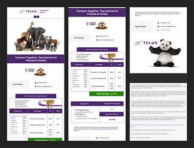 Modern Responsive Email Template Design branding campaign design clean design design ecommerce email email design email marketing email newsletter illustration ui