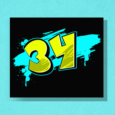 Typographic Bold Splash – 34 art bold branding color design graphic design illustration illustrator logo splash typographic bold splash – 34 typography vector
