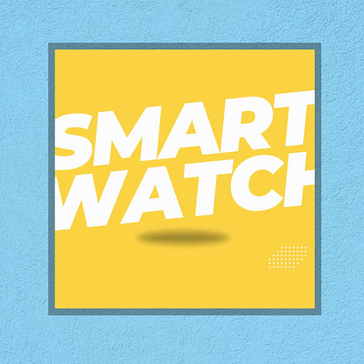 Smart Watch Modern Social Media Post 3d animation branding color design graphic design illustration illustrator leaflet logo poster social media post vector