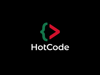 HotCode brand branding code design development elegant hot illustration it logo logotype mark minimalism minimalistic modern pepper sign