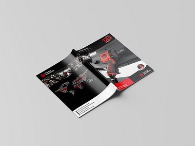 Chicago Pneumatic catalogue broshure illustration ux