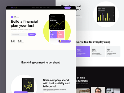 Modern Financial Planning Dashboard & Website Design businessdashboard dashboarddesign datavisualization financeui financialplanning fintech fintechdesign minimaldesign modernui productdesign saasdesign saasplatform uiuxdesign uxui webdesign