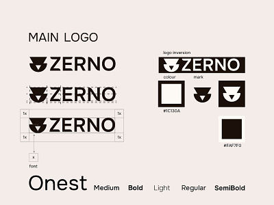 Brand coffee shop «zerno» barista branding coffee shop espresso graphic design graphics illustration logo minimalism logo vector