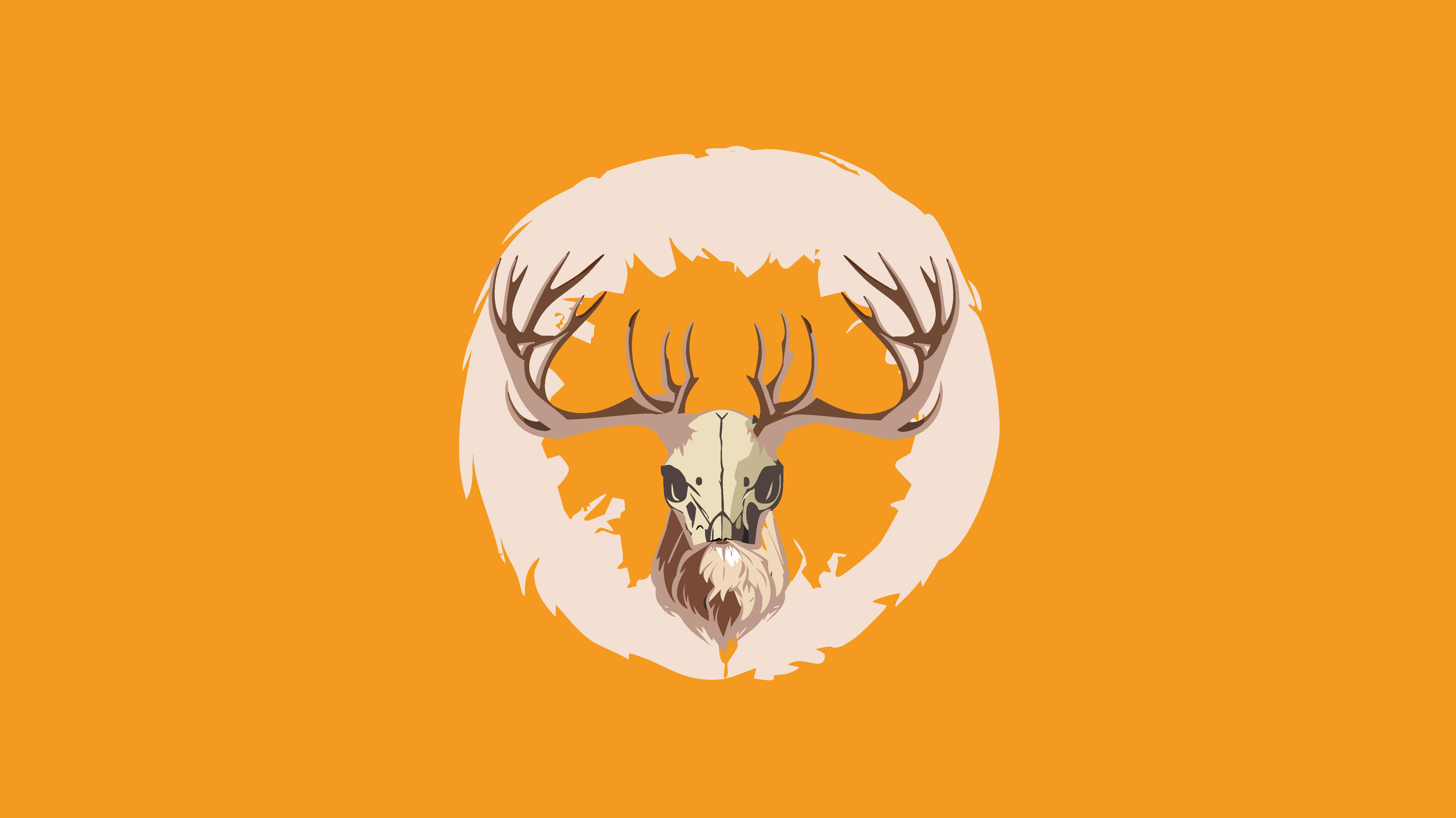 bearded hunting logo package brand design branding design digital illustration illustration logo