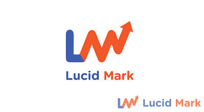 Lucid Mark financial company logo color palette