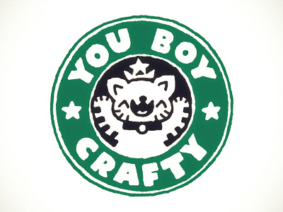You Boy Crafty branding cartoon cat coffee crafty cute design doodle fun graphic design illustration japanese kawaii kawaii artist kitty logo logo design sticker tiger ui