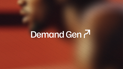 Demand Gen Logo brand sprint branding logo visual identity