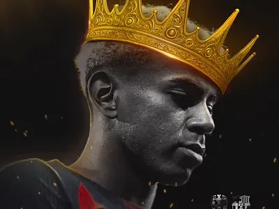 Barcelona Match Day Poster - Lamine barca barcelona laliga lamine yamal levantebarca matchday poster design