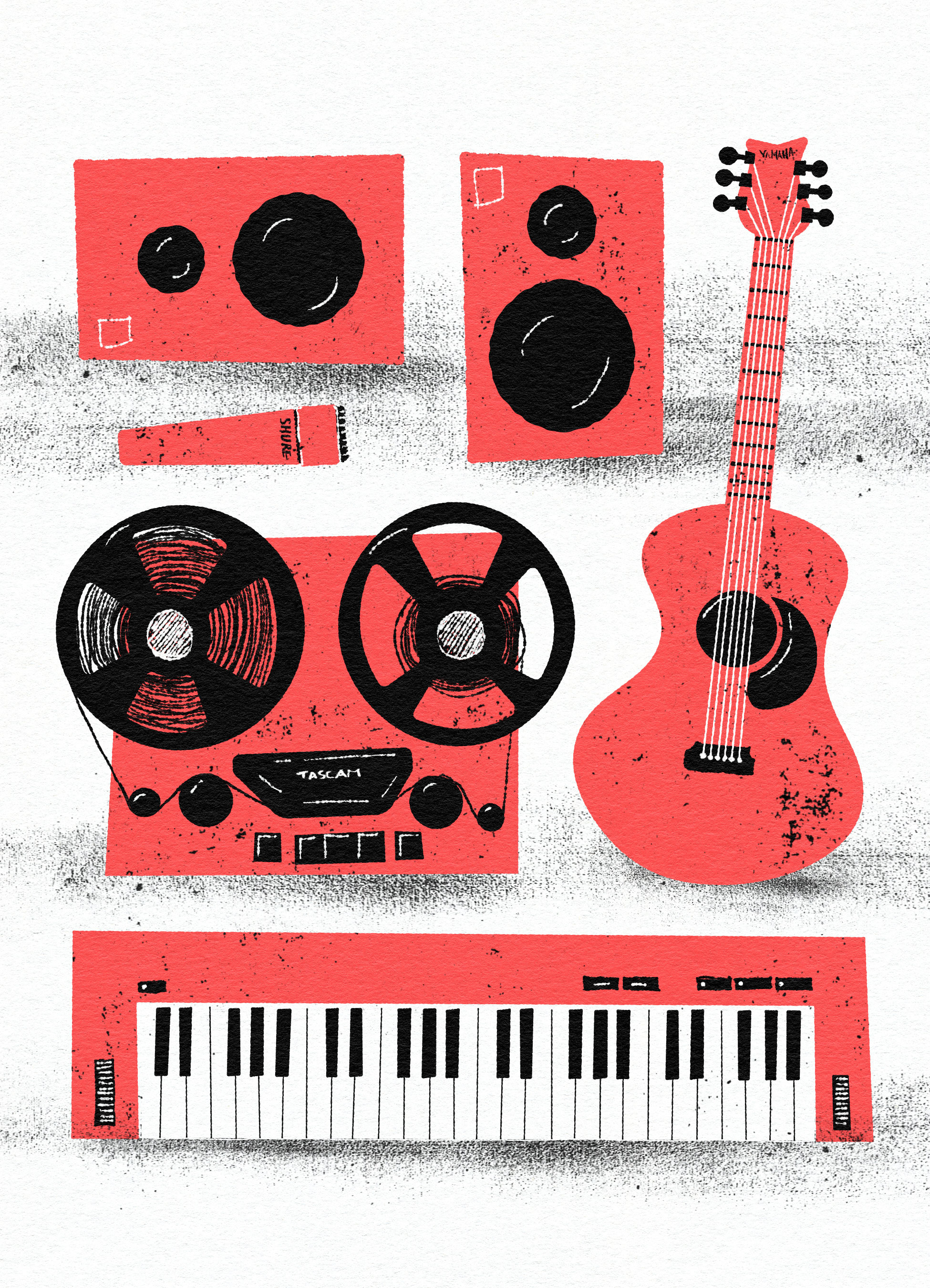 Tools of the trade illustration illustration