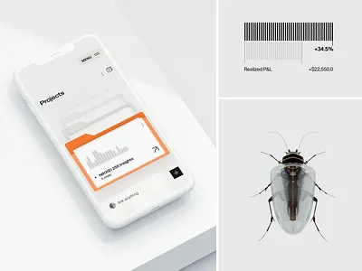 Mechanics of Insight app application bn digital bndigital design fintech mobile ui