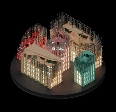 3D City Animation. 3d 3d animation animation blender blender3d cycles motion graphics