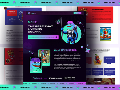 Pepe Coin Landing page landing page landingpage pepe pepe coin pepe coin landing page pepe token pepe token landing pepe token landing page pepecoin pepecoinlanding pepetokenlandingpage tokenlandingpage web design webdesign