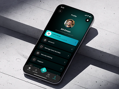 Profile Screen - Bill Pay, Wallet & Telecom Super App andriod app app design bill pay app fintech app ios mobile money transfer app online banking app payment product design profile screen recharge send money app super app ui user experience user interface design ux wallet app