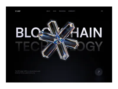 3D Blockchain Website 3d 3d website ai design ai tech blockchain blockchain ai crypto crypto 3d website