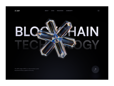 3D Blockchain Website 3d 3d website ai design ai tech blockchain blockchain ai crypto crypto 3d website
