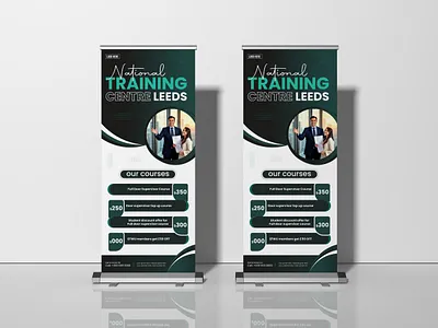 Roll-Up-Banner-Design-Bold Statements advertising banner design branding clean layout graphic design illustration marketing print design
