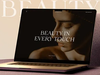 Luxury Beauty Website Design beauty ecommerce beauty website cosmetics cosmetics website ecommerce website landing page luxury beauty luxury website web web design webdesign website website design