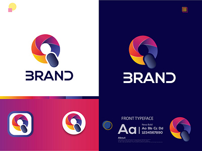 Q letter logo abstract logo brand brand identity branding creative logo design eye catching graphic design illustration letter logo logo minimal modern logo q logo
