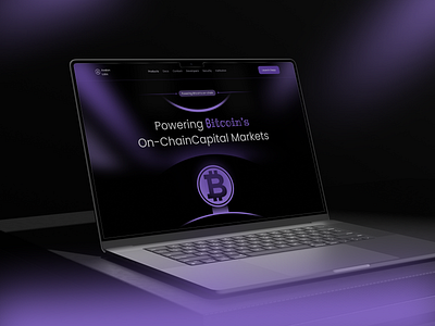 Crypto Bitcoin Website Design ai agent ai agent website ai landing page ai website bitcoin ai blockchain crypto ai landing page design