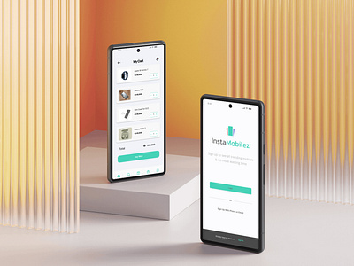 InstaMobilz figma design ui develop uiux design ux research web design