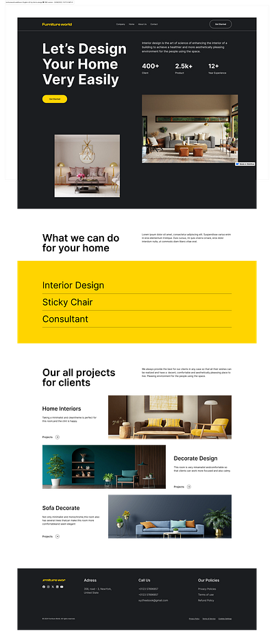 Furniture landing page dribbble furniture furniture inspiration furniture website home furniture design product landing page