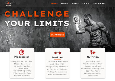 GYM Landing Page branding design figma fitnessdesign graphic design gymwebsite healthylifestyle landingpage uidesign uxdesign webdesign workout