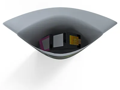 Recycle Bag Render 3d