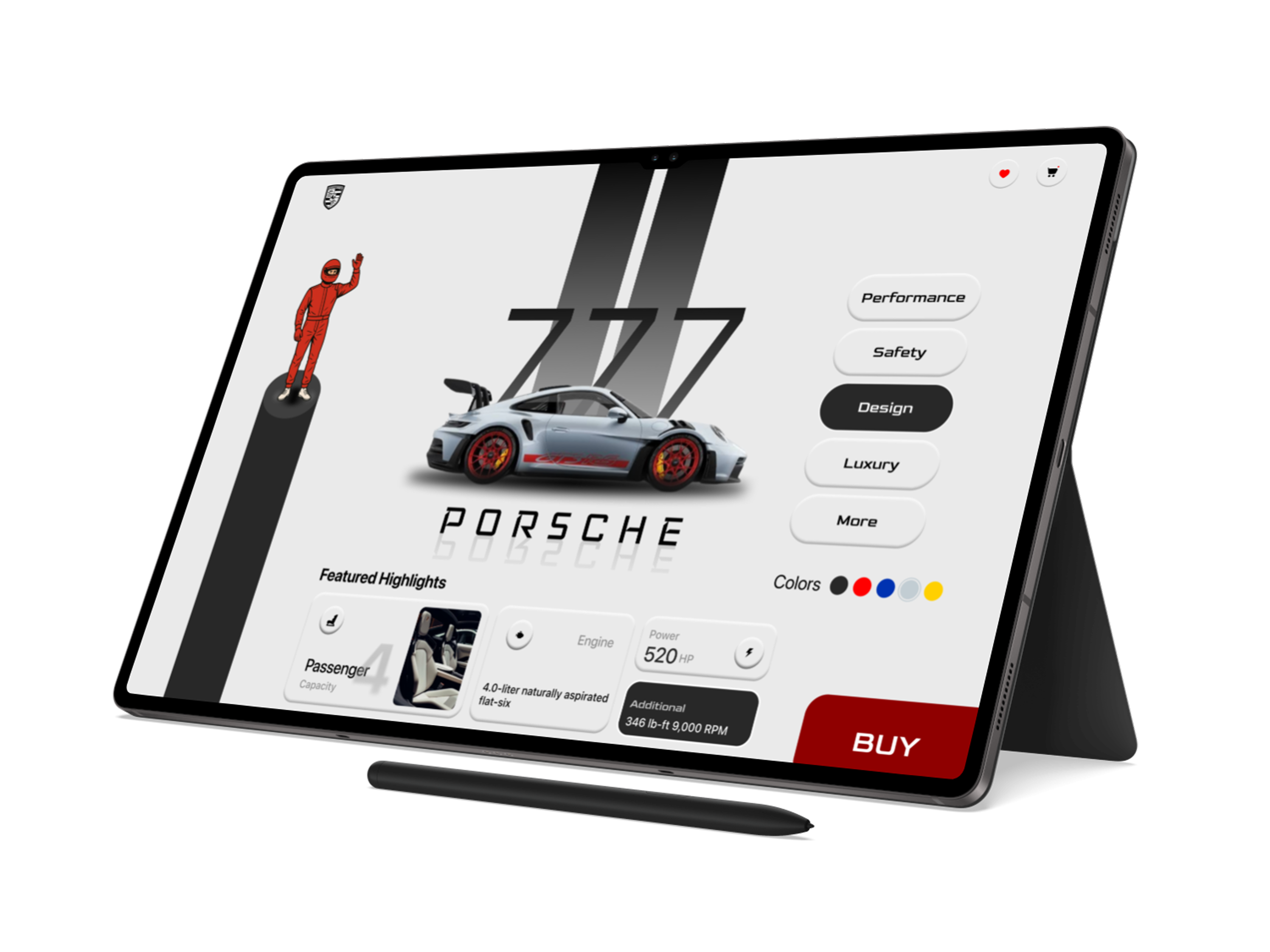 Example of Website Design, Mobile App Design, UI/UX